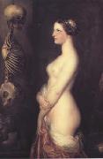 Antoine Wiertz The Beautiful Rosine (mk19) painting